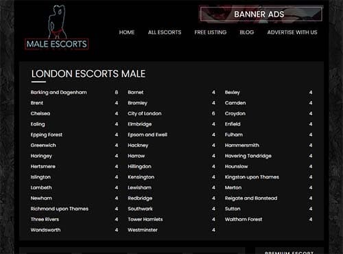 male escorts